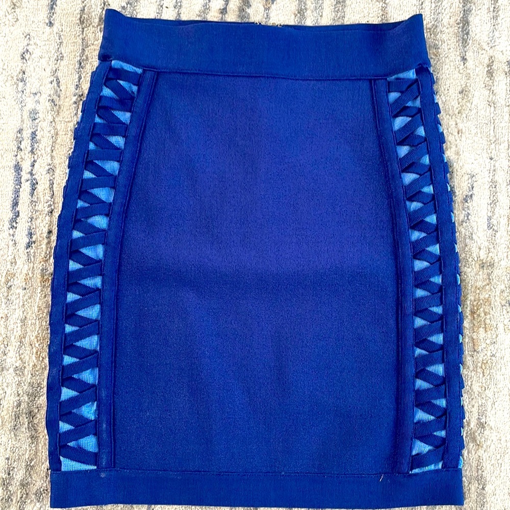 BEBE Bandage Mini Skirt